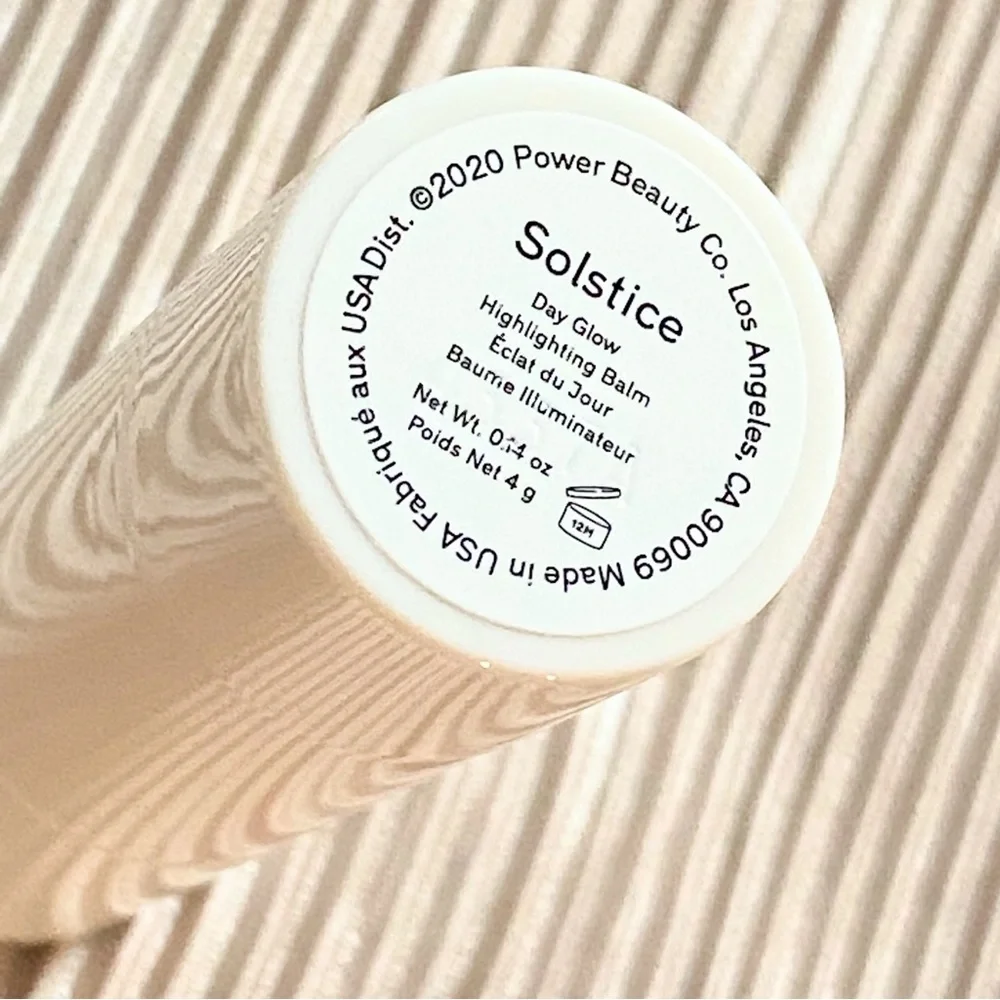 MERIT DAY GLOW HIGHLIGHTING NEUTRAL BRONZE BALM SOLSTICE 4g full size